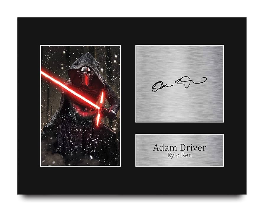 STAR WARS カイロレン　アダムドライバーサイン カード  topps STAR WARS カイロレン アダムドライバーサイン カード topps